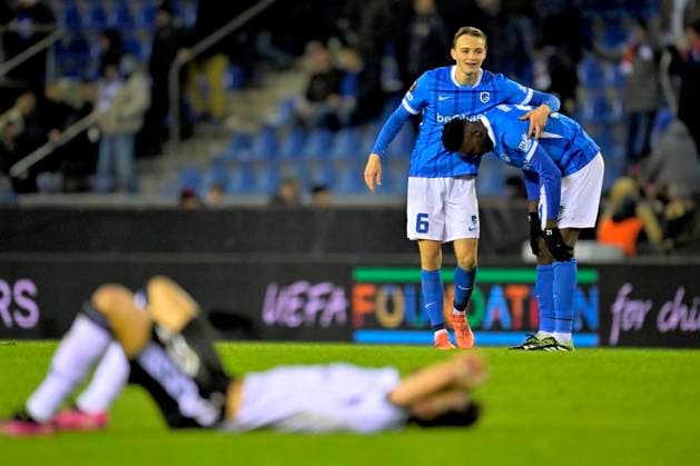 KRC Genk v Basel - UEFA Europa League GENK, BELGIUM - NOVEMBER 27 : Smets Matte defender of KRC Genk uring the UEFA Europa League 2025 26 League Phase MD5 match between KRC Genk and Basel on November 27, 2025 in Genk, Belgium, 27 11 2025 Genk Belgium  Copyright: xSesx