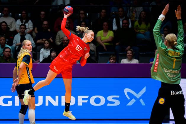 Handball, Frauen WM, Gruppe G: Schweden - Tschechien Veronika Kafka Mala (Tschechien), Johanna Bundsen (Schweden) Stuttgart Porsche Arena Baden-Württemberg Deutschland
