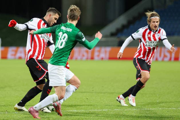 Football menÂ s. UEFA Conference League. Breidablik - Samsunspor. 27.11.25. Reykjavik. Iceland Copyright: xPawelxCieslikiewiczx 1J8A4601