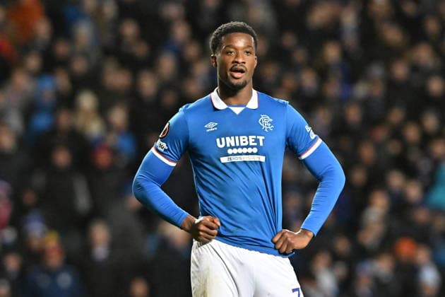 Rangers v S.C. Braga UEFA Europa League Emmanuel Fernandez of Rangers during the UEFA Europa League match at Ibrox Stadium, Glasgow UK Newspapers OUT Copyright: xJamiexJohnstonx FIL-22559-0181