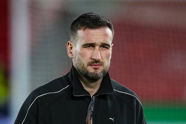 Nottingham Forest v Malmo FF, UEFA Europa League Anes Mravac head coach of Malmo during the Nottingham Forest v Malmo FF UEFA Europa League Round 1 match at the City Ground, West Bridgford, England on 27 November 2025 Credit: Lee Keuneke Every Second Media Editorial use only. All images are copyright Every Second Media Limited. No images may be reproduced without prior permission. Copyright: xIMAGO EveryxSecondxMediax ESM-1679-0070 LeexKeunekex xEveryxSecondxMediax
