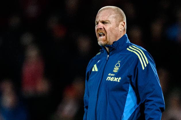 251127 Head coach Sean Dyche of Nottingham Forest during the UEFA Europa League football match between Nottingham Forest and Malmö FF on November 27, 2025 in Nottingham. Photo: Mathilda Schuler BILDBYRAN kod MA MA0897 fotboll football soccer fotball uefa europa league europa league nottingham forest malmö ff bbeng Copyright: MATHILDAxSCHULER BB251127MA183