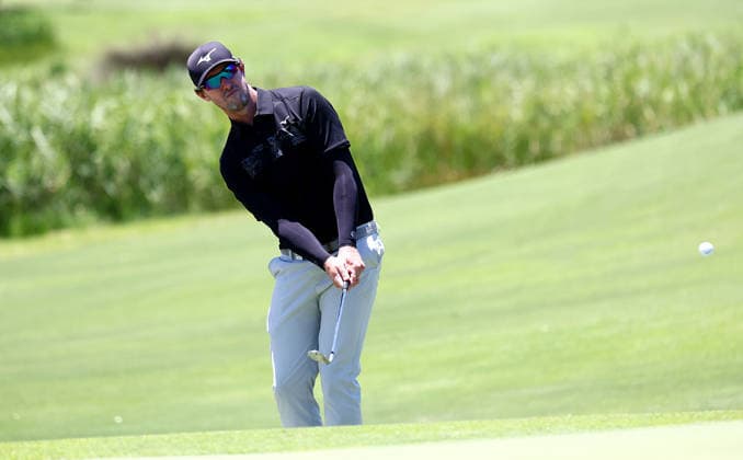 GOLF AUSTRALIAN PGA, Golf Herren Brett Rankin of Australia in action during the 2nd Round of the Australian PGA Championship at Royal Queensland Golf Club in Brisbane, Friday, November 28, 2025. ( NO ARCHIVING, EDITORIAL USE ONLY BRISBANE QUEENSLAND AUSTRALIA  Copyright: xx 20251128144048234300