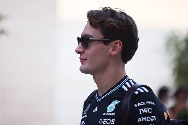 George Russell (Mercedes AMG Petronas Formula One Team, 63), QAT, Formel 1 Weltmeisterschaft, Qatar Grand Prix, Doha, Lusail, Lusail International Circuit, Friday, 28.11.2025 QTR, Formel 1 Weltmeisterschaft, Qatar Grand Prix, Doha, Lusail, Lusail International Circuit, Friday, 28.11.2025 Doha Copyright: xEibner-Pressefoto AnnikaxGrafx EP_AGF