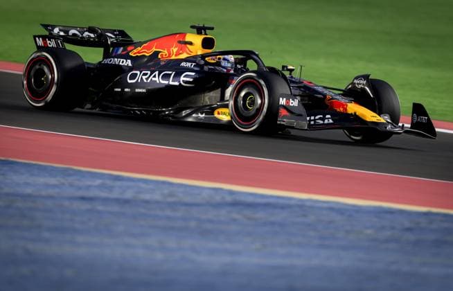 DOHA - Max Verstappen (Red Bull Racing) during free practice at the Lusail International Circuit, ahead of the Qatar Grand Prix. ANP SANDER KONING xVIxANPxSportx xxANPxIVx 543298657 originalFilename: 543298657.jpg