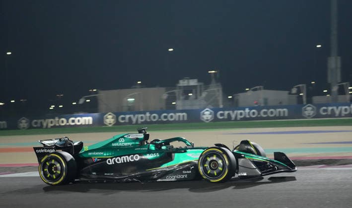 Formula 1 Qatar Airways Qatar Grand Prix 2025 28.11.2025, Losail International Circuit, Doha, Formula 1 Qatar Airways Qatar Grand Prix 2025 ,im Bild Lance Stroll (CAN), Aston Martin Aramco Cognizant Formula One Team