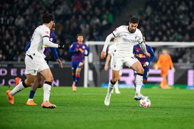 MOENCHENGLADBACH, GERMANY - 28 NOVEMBER, 2025: Tim Kleindienst - 1. Bundesliga football match Borussia Moenchengladbach vs RB Leipzig at Borussia Park.  Copyright: xVitaliixKliuievx