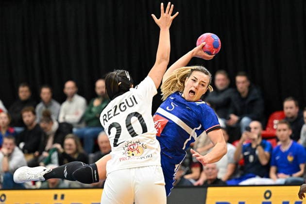 2025.11.28 s-Hertogenbosch pilka reczna kobiet Mistrzostwa Swiata Francja - Tunezja N z Clarisse Mairot Foto Lukasz Laskowski PressFocus 2025.11.28 s-Hertogenbosch IHF WomenÕs Handball World Championship, WM, Weltmeisterschaft France v Tunisia Clarisse Mairot Credit: Lukasz Laskowski PressFocus NEWSPIX.PL --- newspix.pl 