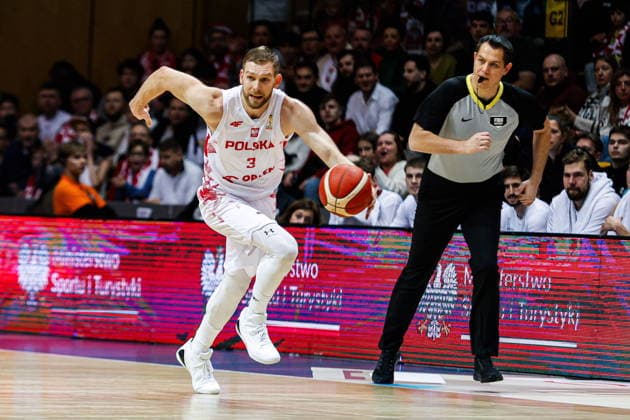GDYNIA 28.11.2025 KWALIFIKACJE DO MISTRZOSTW SWIATA QUATAR 2027 MEZCZYZN MECZ: POLSKA - AUSTRIA WORLD CUP EUROPEAN QUALIFIERS QUATAR 2027 MENS GAME NZ Michal Sokolowski , FOT. KRZYSZTOF POLACZYK 058SPORT.PL NEWSPIX.PL --- newspix.pl 