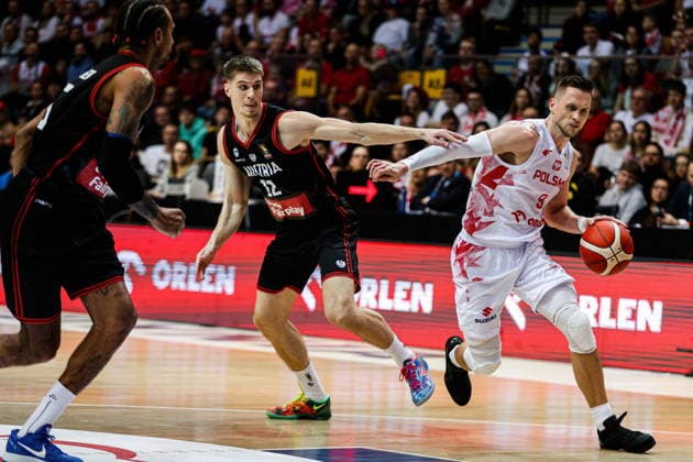 GDYNIA 28.11.2025 KWALIFIKACJE DO MISTRZOSTW SWIATA QUATAR 2027 MEZCZYZN MECZ: POLSKA - AUSTRIA WORLD CUP EUROPEAN QUALIFIERS QUATAR 2027 MENS GAME NZ Mateusz Ponitka , FOT. KRZYSZTOF POLACZYK 058SPORT.PL NEWSPIX.PL --- newspix.pl 