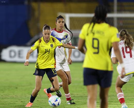 FBL LIGA NACIONES CONMEBOL ECUADOR VS VENEZUELA Quito, viernes 28 de noviembre del 2025 Cotejo entre Ecuador y Venezuela Femenino, por la fecha 3 de La Liga de Naciones de la Conmebol, clasificatoriopara para el Mundial Femenino, en el Estadio Olimpico Atahualpa. Fotos: API Rolando Enriquez Quito Pichincha Ecuador Copyright: xROLANDOxENRIQUEZx