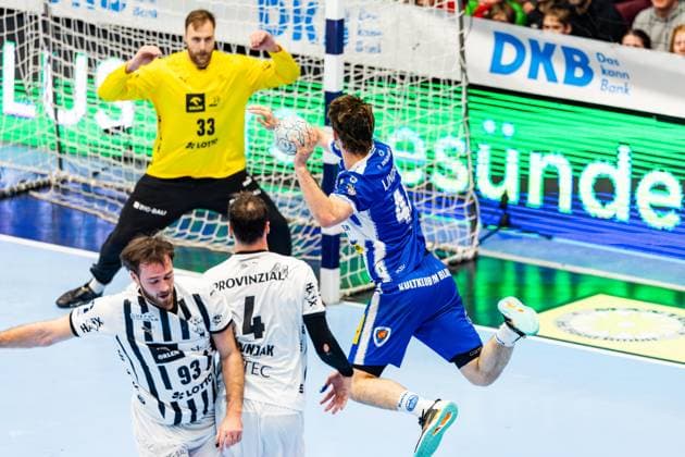 28.11.2025, GER, Handball, Maenner, Saison 25 26, Daikin 1.Bl, 14.Spieltag, ThSV Eisenach - THW Kiel Stephan Seitz (ThSV Eisenach,44) 99817 Eisenach Werner-Assmann-Halle Am Sportp Thueringen Deutschland