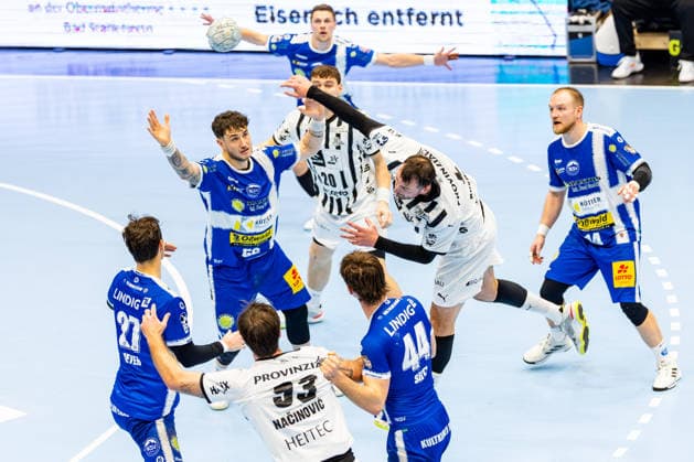 28.11.2025, GER, Handball, Maenner, Saison 25 26, Daikin 1.Bl, 14.Spieltag, ThSV Eisenach - THW Kiel Domagoj Duvnjak (THW Kiel) 99817 Eisenach Werner-Assmann-Halle Am Sportp Thueringen Deutschland
