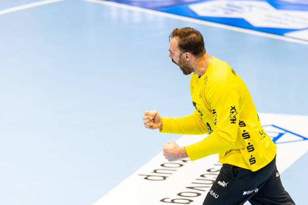 28.11.2025, GER, Handball, Maenner, Saison 25 26, Daikin 1.Bl, 14.Spieltag, ThSV Eisenach - THW Kiel Andreas Wolff (THW Kiel) 99817 Eisenach Werner-Assmann-Halle Am Sportp Thueringen Deutschland