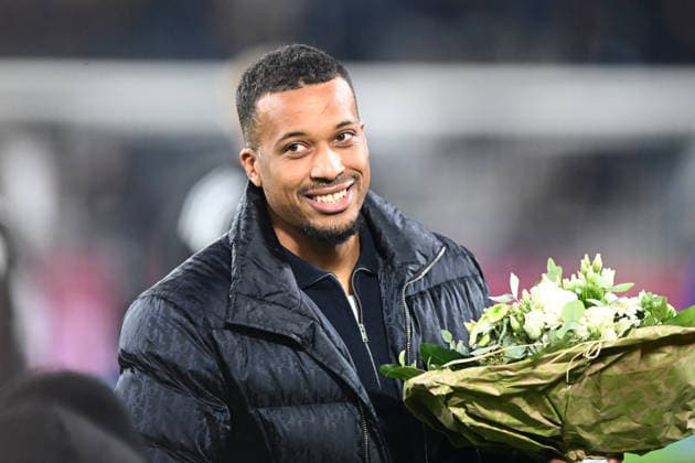 Verabschiedung des ehemaligen Gladbacher Spielers Alassane PLEA, Emotion, Fussball 1. Bundesliga Saison 2025 2026, 12.Spieltag, Spieltag12, matchday12, Borussia Moenchengladbach (MG) - RB Leipzig (L) 0-0 am 28.11.2025 BORUSSIA PARK Moenchengladbach DFL regulations prohibit any use of photographs as image sequences and or quasi-video Ã‚Â