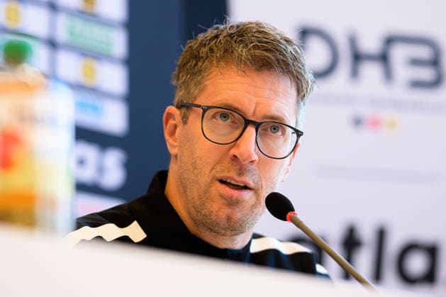 Handball, Frauen Deutschland - Pressekonferenz Trainer Markus Gaugisch (Deutschland) Ludwigsburg Forum am Schlosspark Baden-Württemberg Deutschland