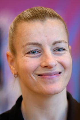 Handball, Frauen Deutschland - Pressekonferenz Antje Döll Doell (Deutschland) Ludwigsburg Forum am Schlosspark Baden-Württemberg Deutschland