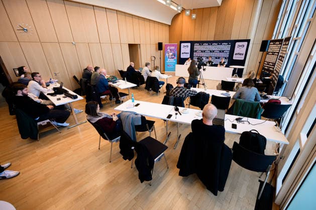 Handball, Frauen Deutschland - Pressekonferenz Übersicht Pressekonferenz Ludwigsburg Forum am Schlosspark Baden-Württemberg Deutschland