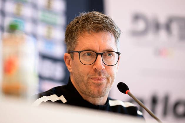 Handball, Frauen Deutschland - Pressekonferenz Trainer Markus Gaugisch (Deutschland) Ludwigsburg Forum am Schlosspark Baden-Württemberg Deutschland