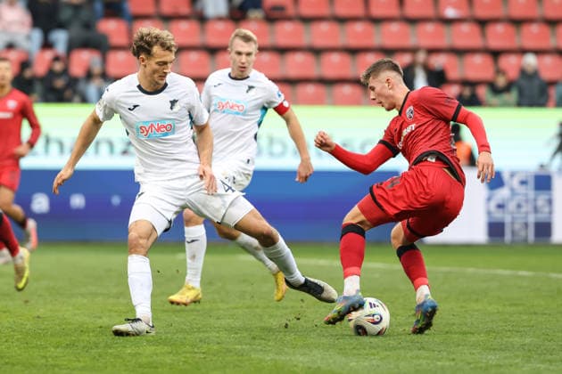 3. Liga; FC Ingolstadt 04 - TSG Hoffenheim II; Lührs Yannik (49 TSG) Gustav Christensen (24, FCI) Lässig Valentin (6 TSG) 3. Liga - FC Ingolstadt 04 Saison 2025 2026 TSG Hoffenheim II