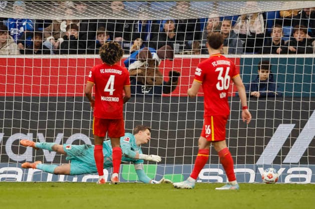 3:0 Tor fuer TSG Hoffenheim durch Grischa Prömel, Promel (TSG Hoffenheim, 06) , Deutschland, Fussball, 1. Bundesliga, 12.Spieltag, 2025 2026, TSG Hoffenheim vs. FC Augsburg, 29.11.2025, PreZero Arena, Sinsheim, Deutschland Sinsheim PreZero Arena Baden-Württemberg Deutschland Copyright: xGrantxHubbsx