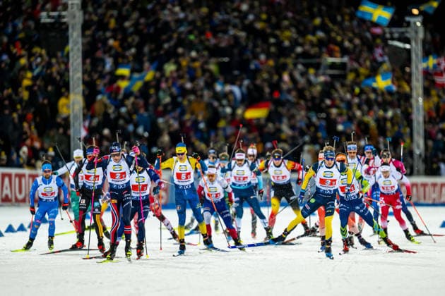 251129 Martin Uldal of Norway and Viktor Brandt of Sweden compete in Men s 4x7,5 km Relay during the IBU World Cup on November 29, 2025 in Östersund. Photo: Mathias Bergeld BILDBYRAN kod MB MB1250 skidskytte biathlon skiskyting världscupen ibu world cup stafett relay bbeng norge norway +se+ *** 251129 Martin Uldal of Norway and Viktor Brandt of Sweden compete in Men s 4x7,5 km Relay during the IBU World Cup on November 29, 2025 in Östersund Photo Mathias Bergeld BILDBYRAN code MB MB1250 biathlon biathlon biathlon world cup ibu world cup relay relay bbeng norway norway se  Copyright: MATHIASxBERGELD BB251129MB111