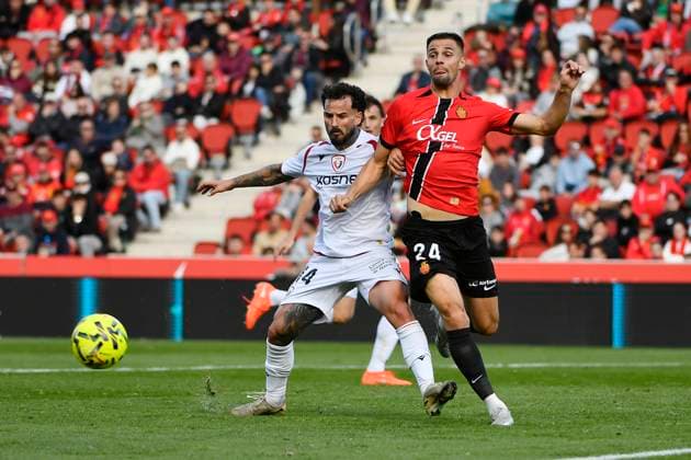 Spanish La Liga EA Sports soccer match between Mallorca and Osasuna at Son Moix Stadium in Mallorca, Spain 29 November 2025 900 Cordon Press  900 CordonxPress LOF - Mallorca vs Osasuna
