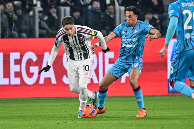 Kenan Yildiz of Juventus FC during Juventus FC vs Cagliari Calcio, Italian soccer Serie A match in Turin, Italy, November 29 2025  Copyright: xLuigixCanu IPAxSportx xipa-agency.netx xx IPA_68516938 IPA_Agency_IPA68516938