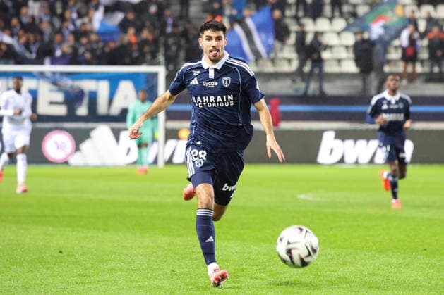 FOOTBALL : Paris FC Vs AJ Auxerre - Ligue 1 - 29 11 2025 Thibault De Smet (Paris FC) ParisFrance  Copyright: xMichaelxBaucherx