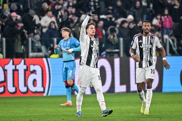 CALCIO - Serie A - Juventus FC vs Cagliari Calcio Kenan Yildiz of Juventus FC, Esultanza, Joy, Celebration After scoring goal, during Juventus FC vs Cagliari Calcio, Italian soccer Serie A match in Turin, Italy, November 29 2025 Turin Italy  Copyright: xIPAxSport ABACAx