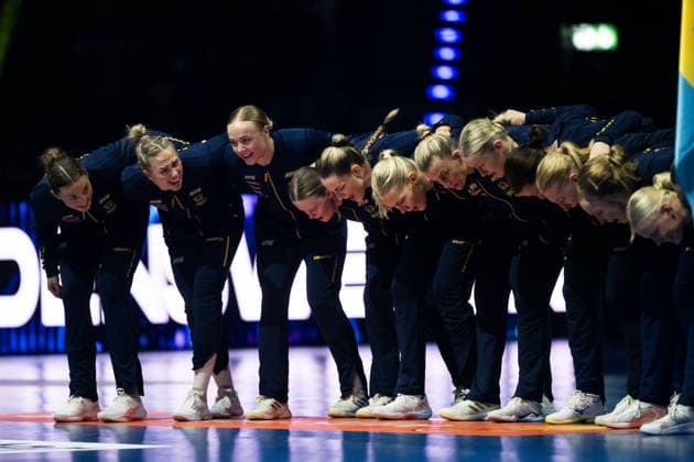 251129 Players of Sweden ahead of the 2025 IHF Women™s World Championship, WM, Weltmeisterschaft handball match between Cuba and Sweden on November 29, 2025 in Stuttgart. Photo: Emma Wallskog BILDBYRAN COP 320 EW0595 handball handboll handball bbeng vm handball-vm handbolls-vm ihf handball world championship world handball championship 2025 world championship 2025 cuba sverige sweden dam Copyright: EMMAxWALLSKOG BB251129EW009