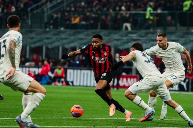 Christopher Nkunku of AC Milan during AC Milan vs SS Lazio, Italian soccer Serie A match in Milan, Italy, November 29 2025  Copyright: xRaffaelexConti IPAxSportx xipa-agency.netx xx IPA_68528826 IPA_Agency_IPA68528826