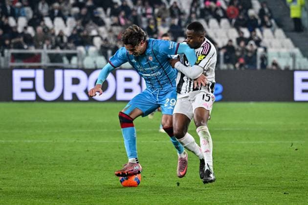 CALCIO - Serie A - Juventus FC vs Cagliari Calcio Gennaro Borrelli of Cagliari Calcio during Juventus FC vs Cagliari Calcio, Italian soccer Serie A match in Turin, Italy, November 29 2025 Turin Italy  Copyright: xIPAxSport ABACAx