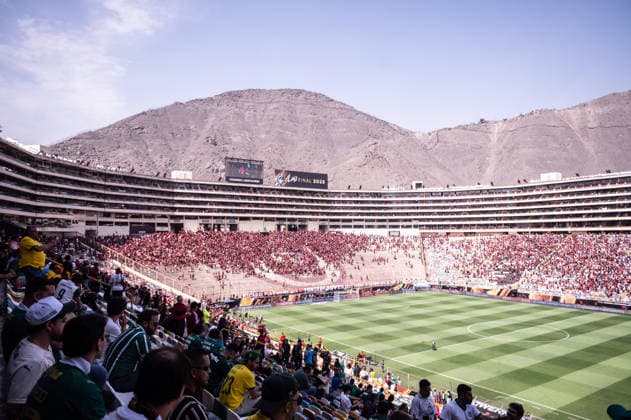 Palmeiras v Flamengo: Final Copa CONMEBOL Libertadores 2025 LIMA, PERU - NOVEMBER 29: General view of the stadium prior to the Final Copa CONMEBOL Libertadores 2025 match between Palmeiras and Flamengo at Monumental Stadium on November 29, 2025, in Lima,Peru. (Photo by Guilherme Veiga PxImages) Sao Paulo Monumental Stadium Lima Peru Copyright: xGuilhermexVeigax