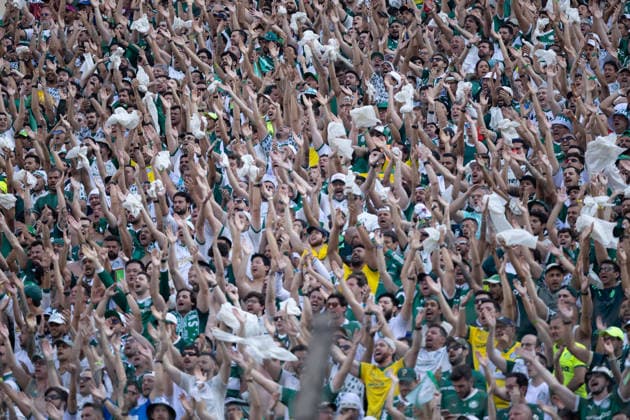 LIMA (PE), 11 28 2025 - LIBERTADORES FLAMENGO x PALMEIRAS - Palmeiras fans during the match between Palmeiras and Flamengo, valid for the Final of the Copa Libertadores de America, held at Estadio Monumental U, on the afternoon of Saturday, the 29th. (Photo: Crizam Franca Photo Premium SPP) 30930 (Crizam FranoÂßa, Crizam Franca SPP) Copyright: xCrizamxFranoÂßa,xCrizamxFrancax xSPPx spp-en-CrFrCrFr-crizam_franca_photo_premium_326614