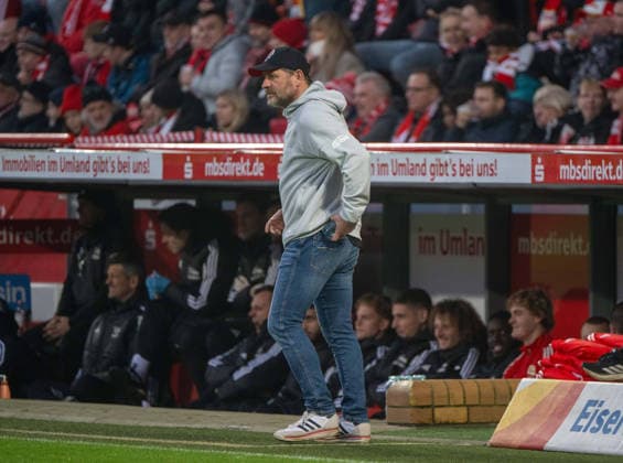 Fußball, Herren, Saison 2025 2026, 1. Bundesliga (12. Spieltag), 1. FC Union Berlin - 1. FC Heidenheim, Trainer Steffen Baumgart (1. FC Union Berlin), 29.11.2025, Copyright: xMatthiasxKochx