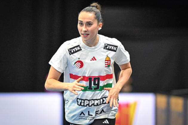 Niederlande, Handball, Weltmeisterschaft der Frauen 2025, Iran vs Ungarn, 29.11.2025, Maaspoort Sports & Events, s-Hertogenbosch, Niederlande, GrÃ ta Marton (Ungarn, 19) Copyright: xMarkusxVerwimpx