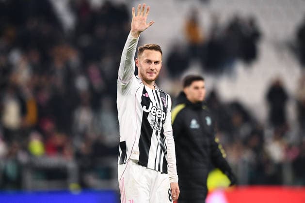 2025-11-29 Juventus FC v Cagliari Calcio - Serie A TURIN, ITALY - NOVEMBER 29: Teun Koopmeiners of Juventus FC reacts during the Serie A match between Juventus FC and Cagliari Calcio at Allianz Stadium on November 29, 2025 in Turin, Italy. (Photo by Alberto Gandolfo BSR Agency) Turin Italy Content not available for redistribution in The Netherlands directly or indirectly through any third parties. Copyright: xBSRxAgencyx