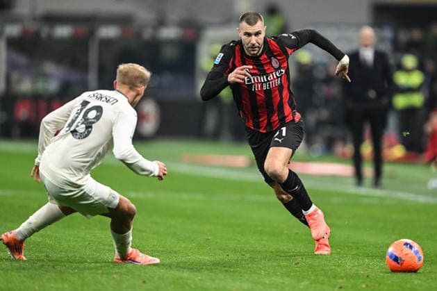 CALCIO - Serie A - AC Milan vs SS Lazio Strahinja Pavlovic of AC Milan in action during the Italian Serie A football match between AC Milan and SS Lazio on 29 of November 2025 at Giuseppe Meazza San Siro Siro stadium in Milan, Italy Milan Italy  Copyright: xIPAxSport ABACAx