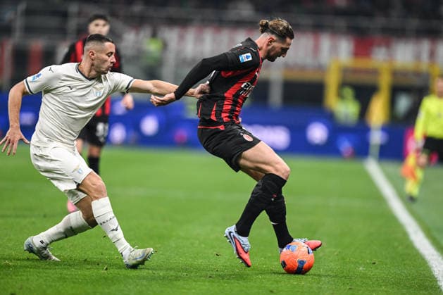 Adrien Rabiot of AC Milan in action during the Italian Serie A football match between AC Milan and SS Lazio on 29 of November 2025 at Giuseppe Meazza San Siro Siro stadium in Milan, Italy  Copyright: xTizianoxBallabio IPAxSportx xipa-agency.netx xx IPA_68531178 IPA_Agency_IPA68531178