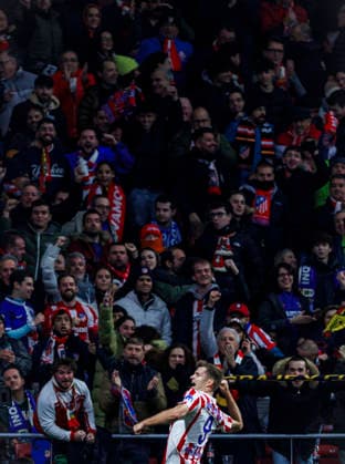 Atletico de Madrid vs Real Oviedo - LaLiga EA Sports - 29 11 2025 Alexander Sorloth of Atletico de Madrid celebrates his goal during the LaLiga EA Sports match between Atletico de Madrid and Real Oviedo at Estadio Riyadh Air Metropolitano on November 29, 2025 in Madrid, Spain. Madrid Spain Copyright: xPabloxGarcia PGSxPhotoxAgencyx