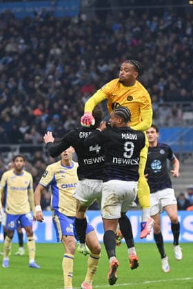 Olympique de Marseille v Toulouse FC - Ligue 1 McDonald s 2025 2026 01 Guillaume RESTES (tfc) during the Ligue 1 McDonald s match between Olympique de Marseille and Toulouse FC at Stade Velodrome on November 29, 2025 in Marseille, France. Marseille France  Copyright: xFEPx 776348217