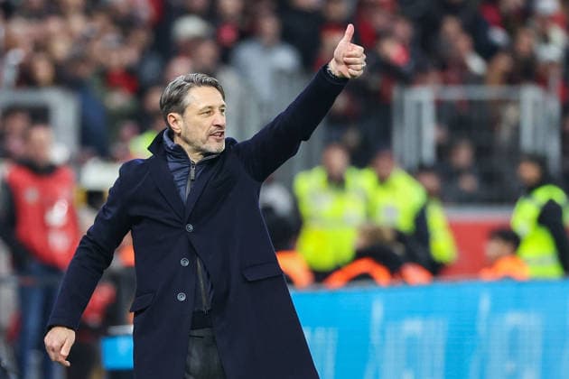1. Bundesliga - Bayer 04 Leverkusen - Borussia Dortmund am 29.11.2025 in der BayArena in Leverkusen Trainer Niko Kovac (Dortmund) ist zufrieden