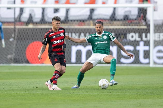 LIMA (PE), 11 28 2025 - LIBERTADORES FLAMENGO x PALMEIRAS - Carrascal during the match between Palmeiras and Flamengo, valid for the Final of the Copa Libertadores de America, held at Estadio Monumental U, on the afternoon of this Saturday, the 29th. (Photo: Crizam Franca Photo Premium SPP) 30930 (Crizam FranoÂßa, Crizam Franca SPP) Copyright: xCrizamxFranoÂßa,xCrizamxFrancax xSPPx spp-en-CrFrCrFr-crizam_franca_photo_premium_326705