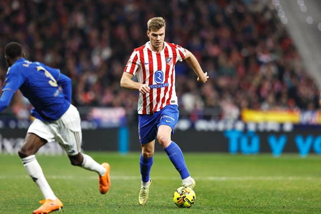Alexander Sorloth (Atletico), NOVEMBER 29, 2025 - Football Soccer : Spanish LaLiga EA Sports match between Club Atletico de Madrid - Real Oviedo at the Estadio Riyahd Air Metropolitano in Madrid, Spain. Noxthirdxpartyxsales  aflo_311992768