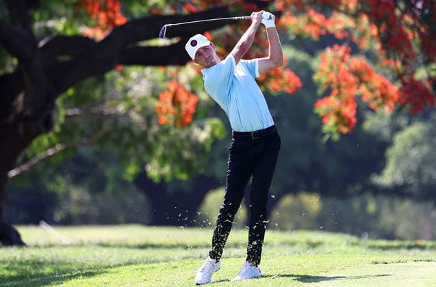 GOLF AUSTRALIAN PGA, Golf Herren Spain s David Puig during the Final Round of the Australian PGA Championship at Royal Queensland Golf Club in Brisbane, Sunday, November 30, 2025. ( NO ARCHIVING, EDITORIAL USE ONLY BRISBANE QUEENSLAND AUSTRALIA  Copyright: xx 20251130120835540118