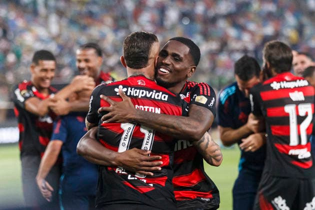 Palmeiras v Flamengo - Copa CONMEBOL Libertadores 2025 Final Lima, Peru - November 29: during the Copa CONMEBOL Libertadores 2025 Final match between Palmeiras and Flamengo at Estadio Monumental U de Lima. Copyright: xLatinxSportxImagesx