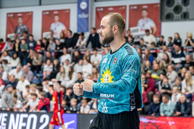 2. Handball Bundesliga; TV Hüttenberg - TuS N-Lübbecke, 29.11.25 Fredrik Genz (TuS N-Lübbecke, 16) 2. Handball Bundesliga; TV Hüttenberg - TuS N-Lübbecke: Hüttenberg, 29.11.25 Copyright: xBEAUTIFULxSPORTS Roeczeyx