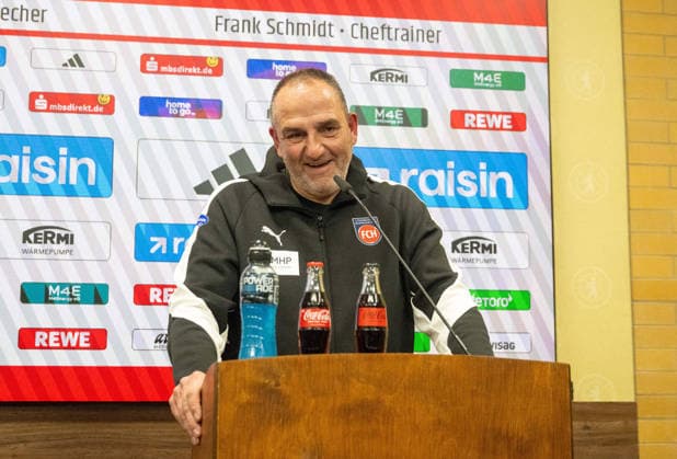 Fußball, Herren, Saison 2025 2026, 1. Bundesliga (12. Spieltag), 1. FC Union Berlin - 1. FC Heidenheim (1:2), Trainer Frank Schmidt (1. FC Heidenheim), 29.11.2025, Copyright: xMatthiasxKochx