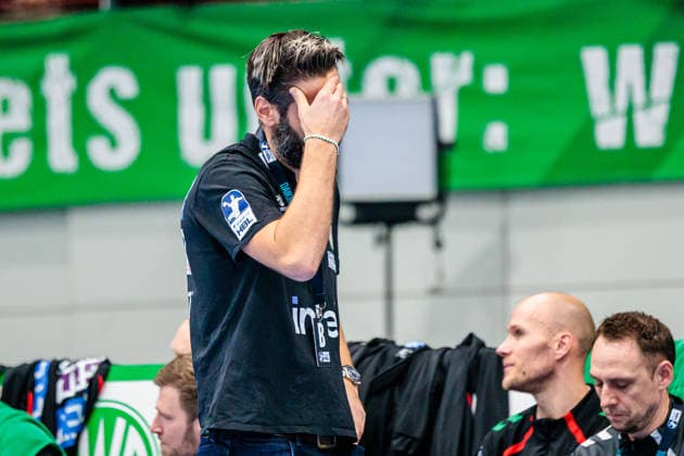 Bennet Wiegert (SC Magdeburg, Trainer) GER, GWD Minden vs. SC Magdeburg, Handball, 1. Bundesliga, 14. Spieltag, Spielzeit 2025 2026, 29.11.2025 GER, GWD Minden vs. SC Magdeburg, Handball, 1. Bundesliga, 14. Spieltag, Spielzeit 2025 2026, 29.11.2025 Luebbecke Copyright: xEibner-Pressefoto JanxRollingerx EP_JSK